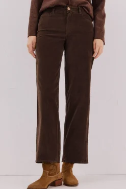 Mujer Cortefiel Pantalones>Pantalones Marine Velvet
