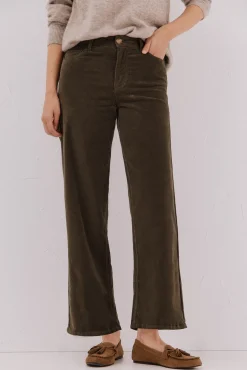 Mujer Cortefiel Pantalones>Pantalones Marine Velvet