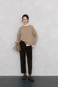 Mujer Pedro del Hierro Pantalones>Pantalones pana slim classic