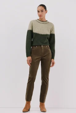 Mujer Cortefiel Vaqueros|Pantalones>Pantalones sensational pana