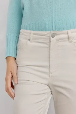 Mujer Pedro del Hierro Pantalones>Pantalones terciopelo flare cropped