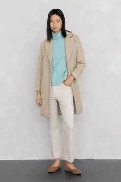 Mujer Pedro del Hierro Pantalones>Pantalones terciopelo flare cropped