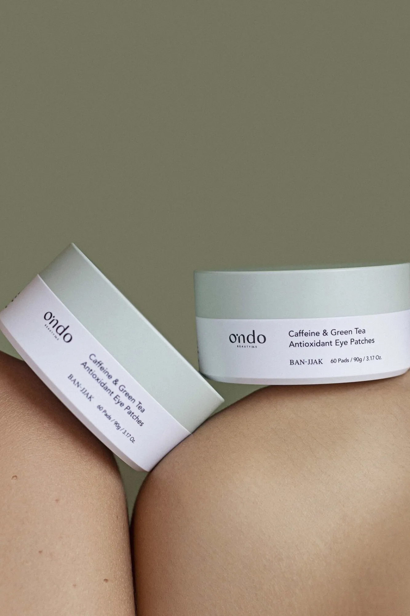 Ondo beauty 36.5 Cosmética Coreana|Cosmética Facial>Parches antioxidantes para ojos con cafeína y té verde