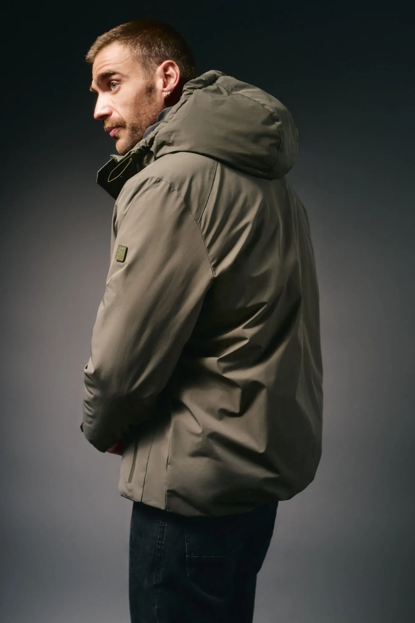 Hombre OOTO Abrigos>Parka acolchada capucha