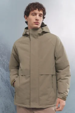 Hombre Springfield Abrigos>Parka alcolchada térmica