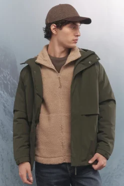 Hombre Springfield Abrigos>Parka alcolchada térmica