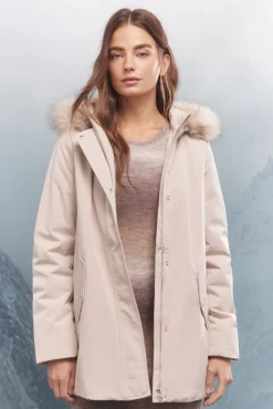 Mujer Springfield Abrigos>Parka capucha pelo Sorona Aura