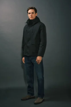 Hombre Cortefiel Abrigos>Parka con capucha