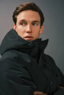 Hombre Cortefiel Abrigos>Parka con capucha