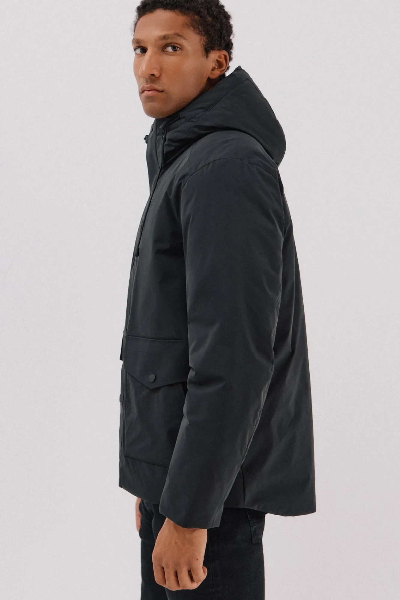 Hombre Cortefiel Abrigos>Parka con capucha