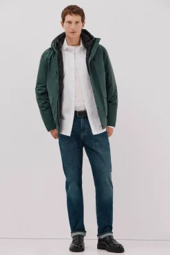 Hombre Cortefiel Abrigos>Parka con capucha