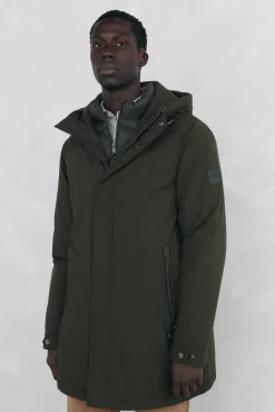 Hombre Pedro del Hierro Abrigos>Parka corta capucha