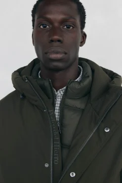 Hombre Pedro del Hierro Abrigos>Parka corta capucha