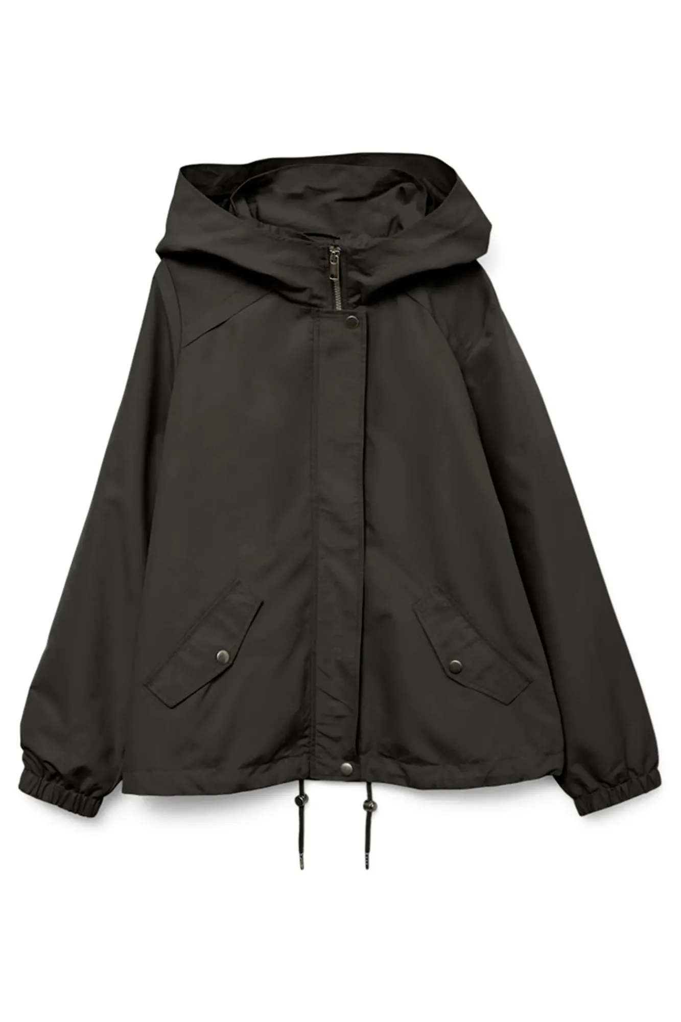 Mujer Vero Moda Curve Chaquetas|Abrigos>Parka corta con capucha talla grande