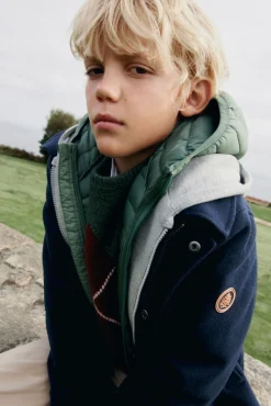 Niños Springfield Kids Abrigos>Parka de paño niño