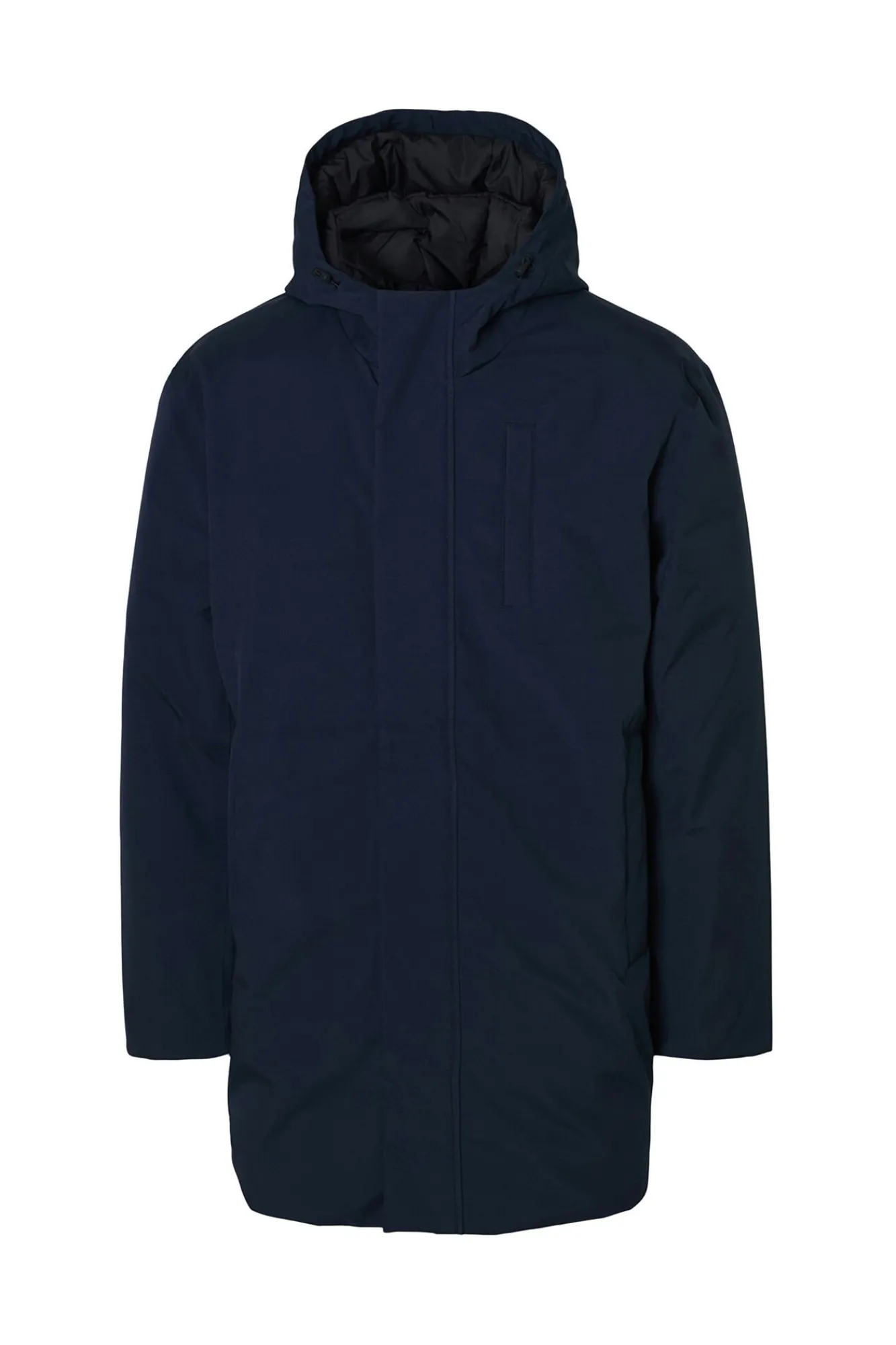 Hombre Selected Abrigos>Parka impermeable con capucha