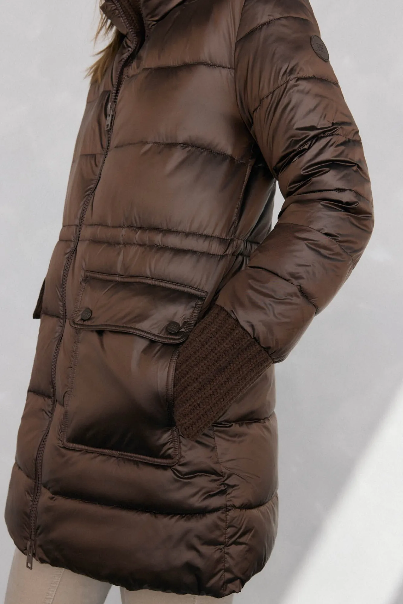 Mujer Pedro del Hierro Plumíferos Y Acolchados|Abrigos>Parka larga acolchada