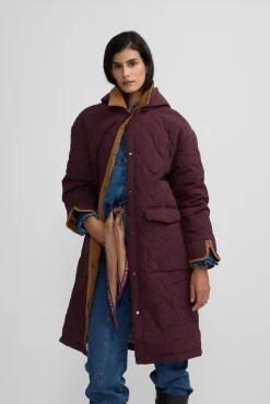 Mujer Silbon Abrigos|Plumíferos Y Acolchados><noscript><img width=