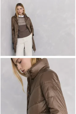 Mujer Pedro del Hierro Plumíferos Y Acolchados|Abrigos>Parka larga cinturón