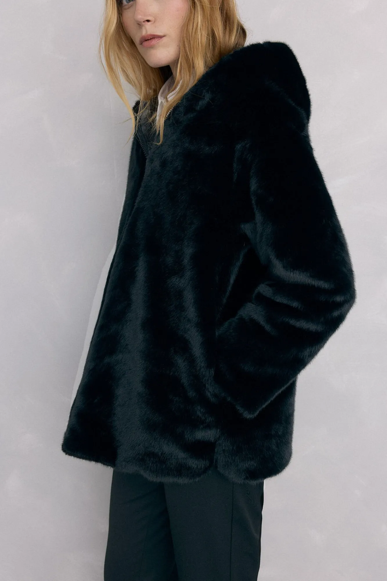 Mujer Pedro del Hierro Plumíferos Y Acolchados|Abrigos>Parka reversible pelo