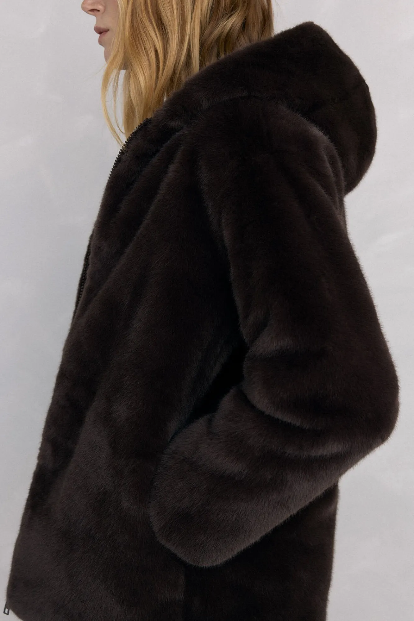 Mujer Pedro del Hierro Plumíferos Y Acolchados|Abrigos>Parka reversible pelo