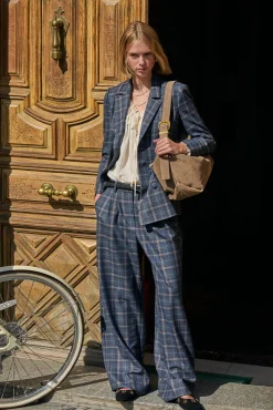 Mujer Hoss Intropia Pantalones|Trajes>Patricia. Pantalones cuadros