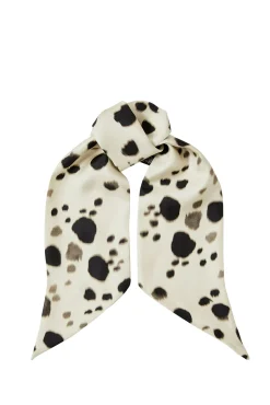 Mujer Selected Pañuelos Y Fulares>Pañuelo estampado 100% seda.