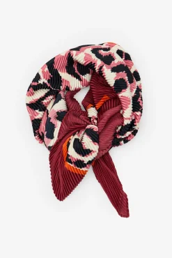 Mujer Cortefiel Pañuelos Y Fulares>Pañuelo plisado leopardo