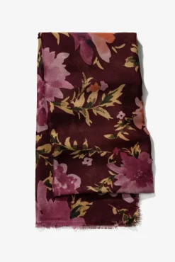 Mujer Vilanova Bufandas>Pañuelo Rectangular Estampado Floral