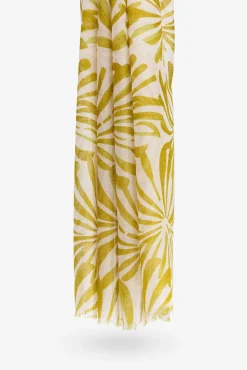 Mujer Vilanova Pañuelos Y Fulares>Pañuelo semitransparente con estampado floral