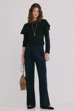 Mujer Hoss Intropia Pantalones>Peggy. Pantalones con pliegues