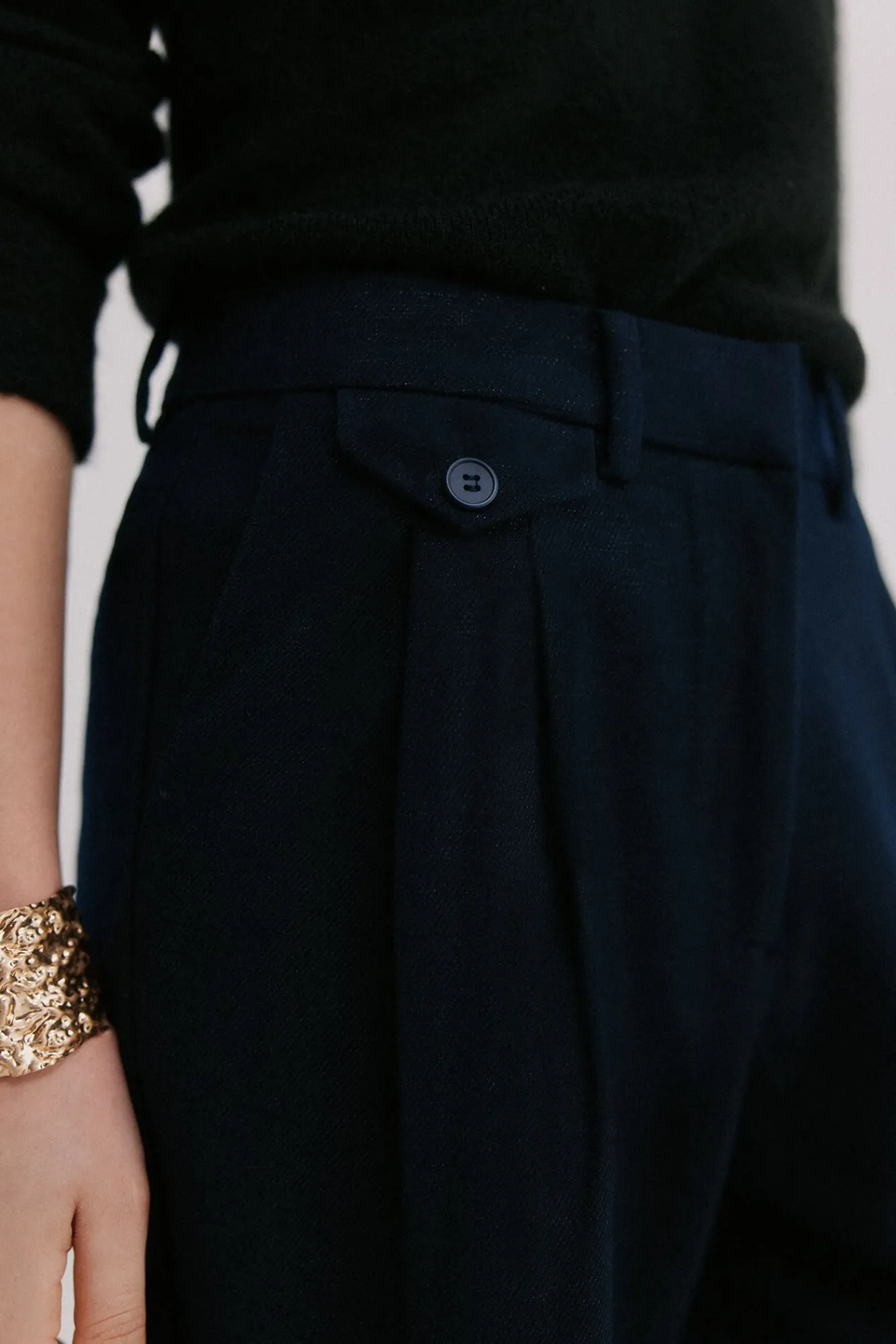 Mujer Hoss Intropia Pantalones>Peggy. Pantalones con pliegues