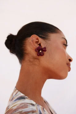 Mujer Cortefiel Joyería Y Bisutería>Pendientes de flor vintage