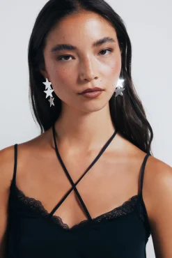 Mujer Springfield Joyería Y Bisutería>Pendientes estrellas cascada