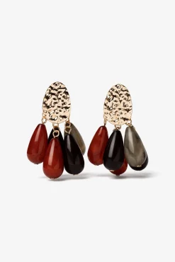 Mujer Vilanova Joyería Y Bisutería>Pendientes Martillados con Colgantes