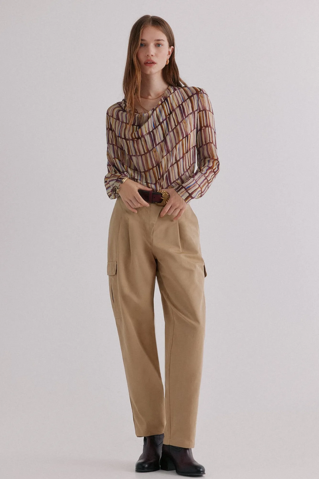 Mujer Hoss Intropia Pantalones>Piera. Pantalón cargo