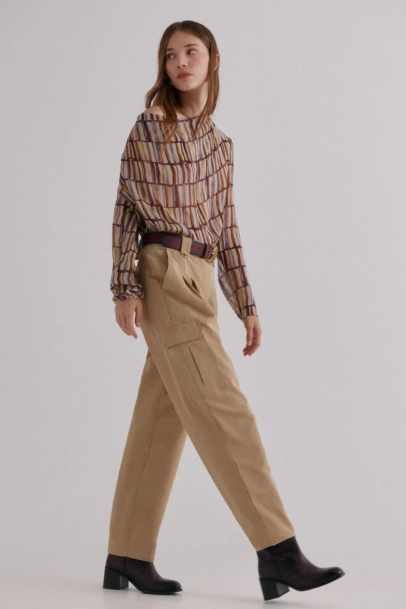 Mujer Hoss Intropia Pantalones>Piera. Pantalón cargo