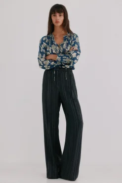 Mujer Hoss Intropia Pantalones>Pietra. Pantalón a rayas