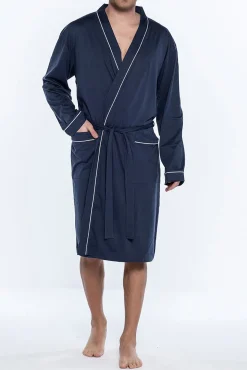 Hombre Punto Blanco Pijamas>Pijama - bata