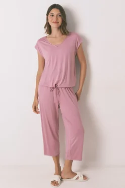 Mujer Women'secret Pijamas|Pijamas>Pijama Capri viscosa soft touch