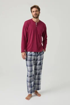 Hombre Kiff-Kiff Pijamas>Pijama Combinado Kiff Kiff Algodón 100%
