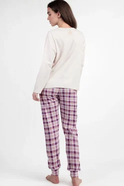 Mujer Admas Pijamas|Pijamas>Pijama cuadros Be Kind To All Creatures SANTORO GORJUSS