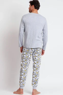 Hombre Admas Pijamas>Pijama Family Snoopy Funny para hombre