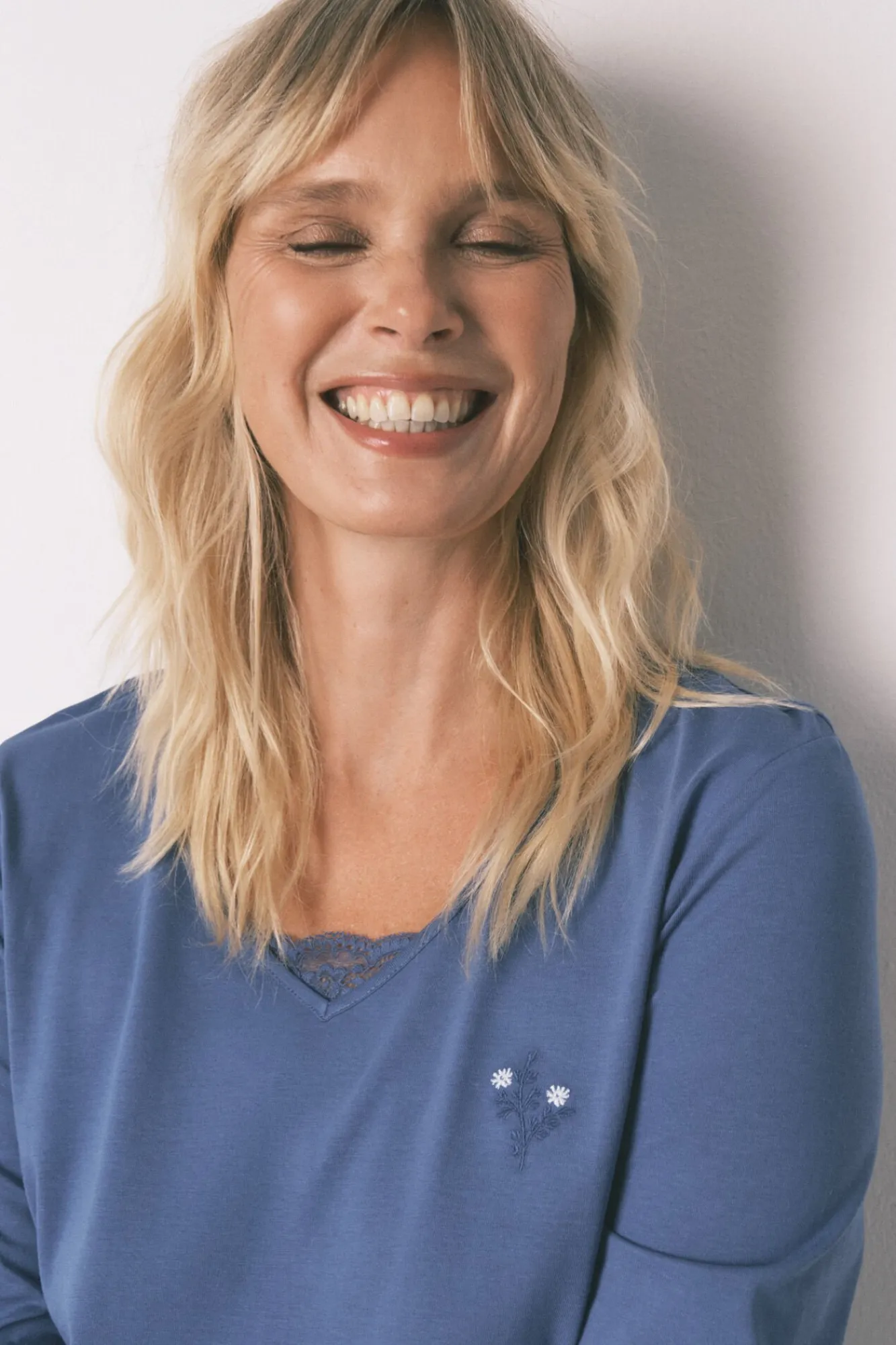 Mujer Women'secret Pijamas|Pijamas>Pijama largo 100% algodón print flores