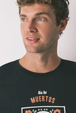 Hombre Women'secret Pijamas>Pijama largo 100% algodón "Día de muertos"