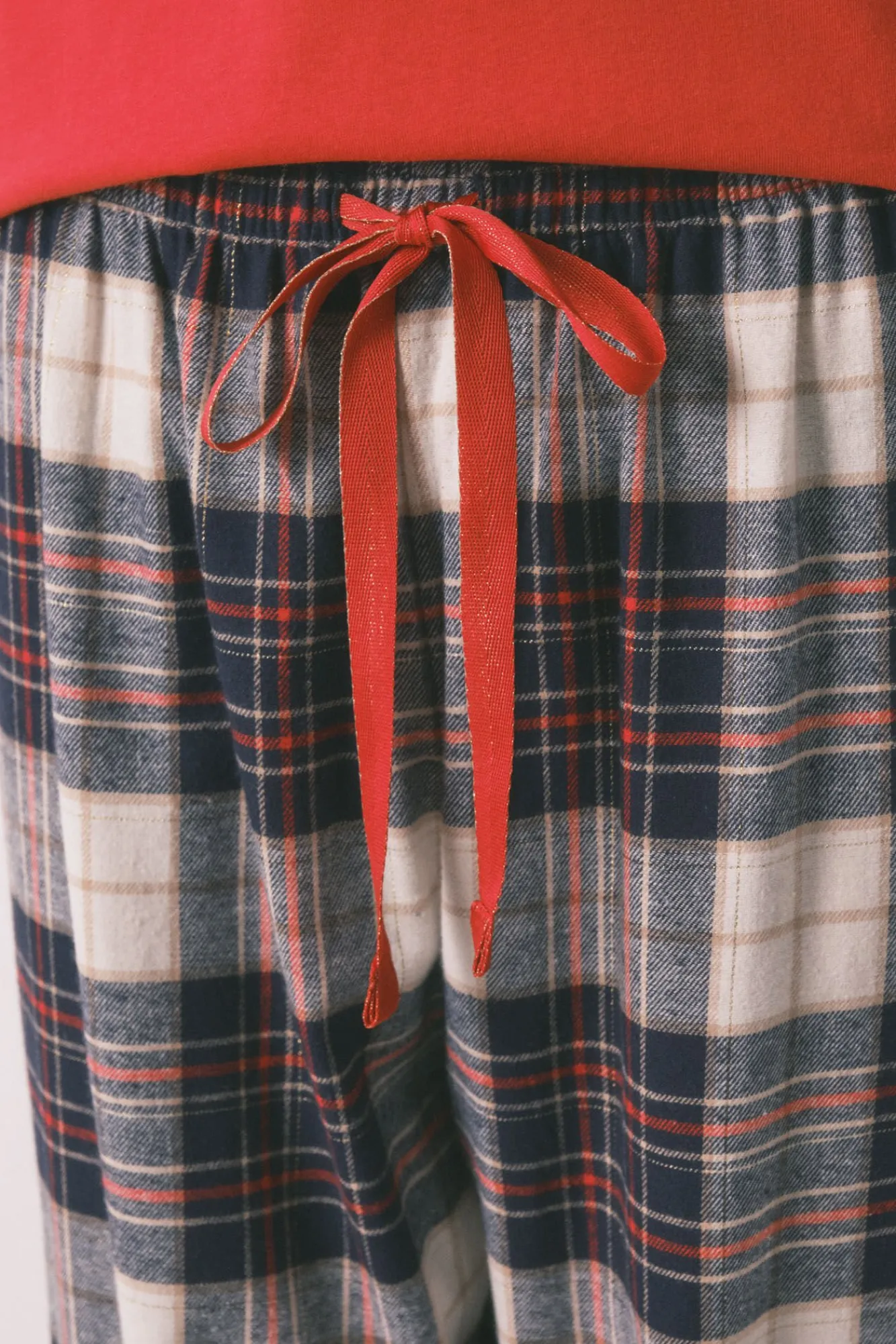 Mujer Women'secret Pijamas|Pijamas>Pijama largo 100% algodón estampado cuadros "Hogwarts"