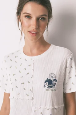 Mujer Women'secret Pijamas|Pijamas>Pijama largo 100% algodón patchwork Mafalda
