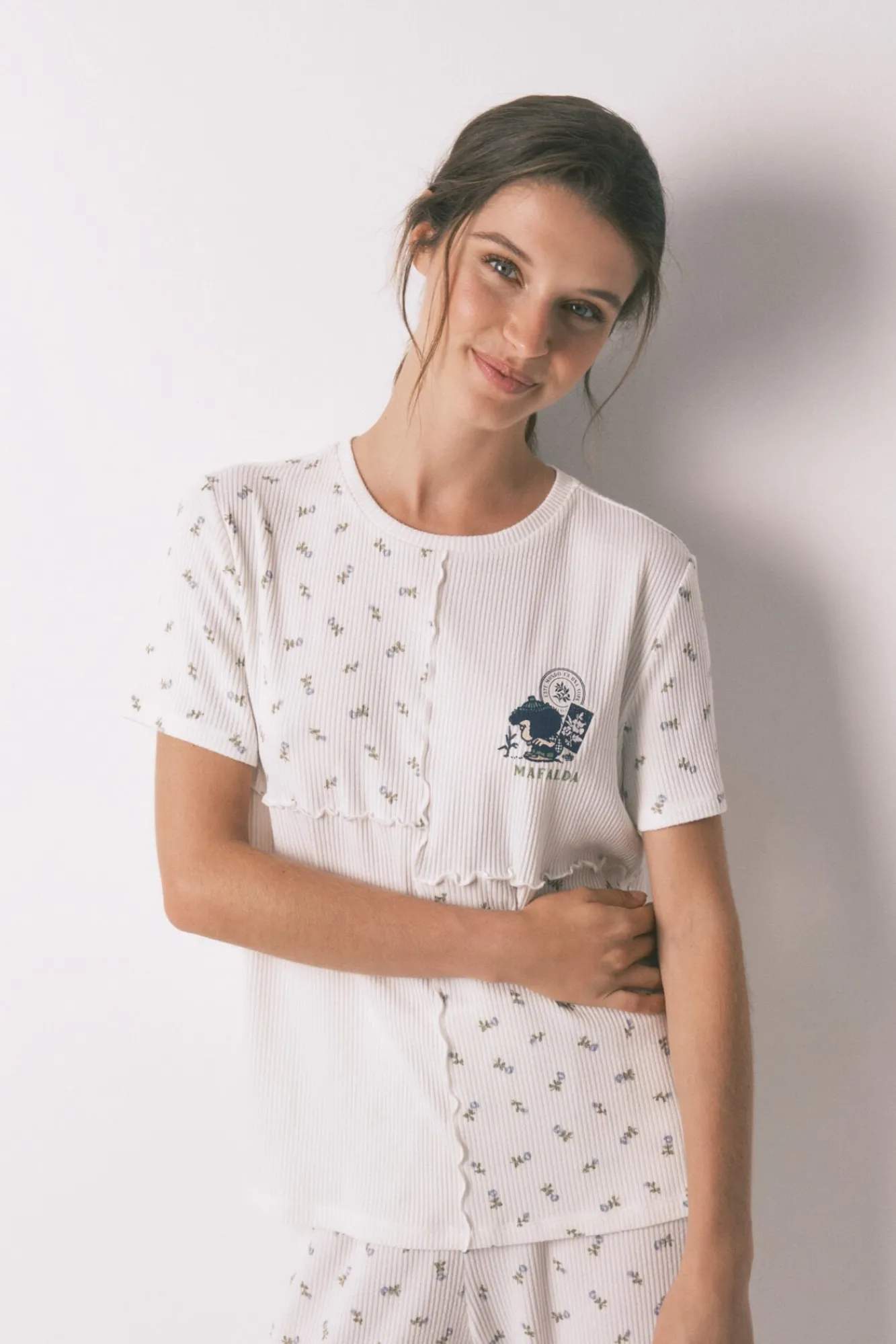 Mujer Women'secret Pijamas|Pijamas>Pijama largo 100% algodón patchwork Mafalda