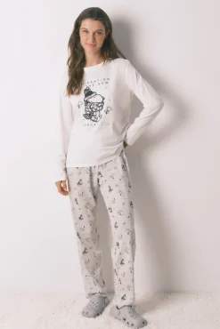 Mujer Women'secret Pijamas|Pijamas>Pijama largo 100% algodón Snoopy