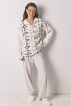 Mujer Women'secret Pijamas|Pijamas>Pijama largo borrego y polar